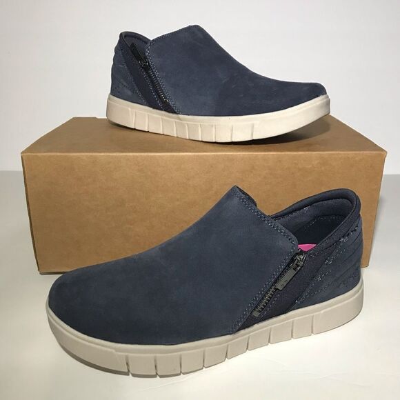 Ryka Hensley Zip Up Suede Leather Booties - Picture 4 of 8